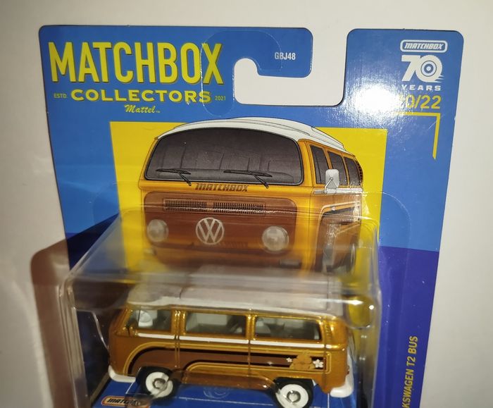 Matchbox Volkswagen T2 Bus (1970) Collectors Series 2023 - photo numéro 2