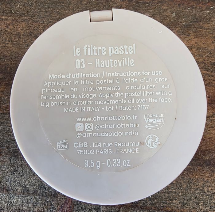 Filtre pastel de Charlotte Bio - photo numéro 3