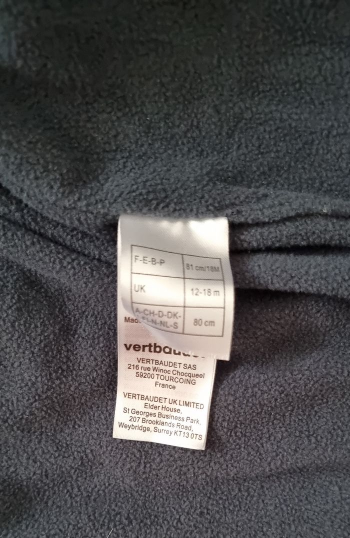 Combipilote Vertbaudet bleue 18 mois - photo numéro 6