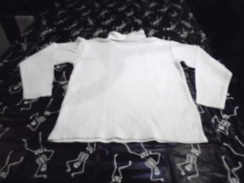 Col roulé blanc orchestra 12 ans