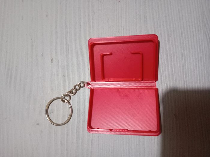 Porte clé pochette de jeu Mario kart world - photo numéro 5