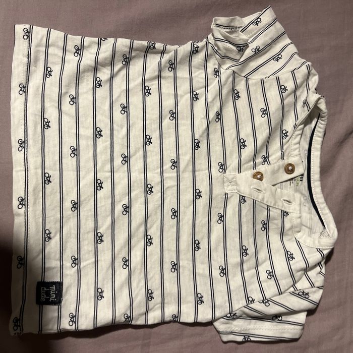 T shirt blanc velo