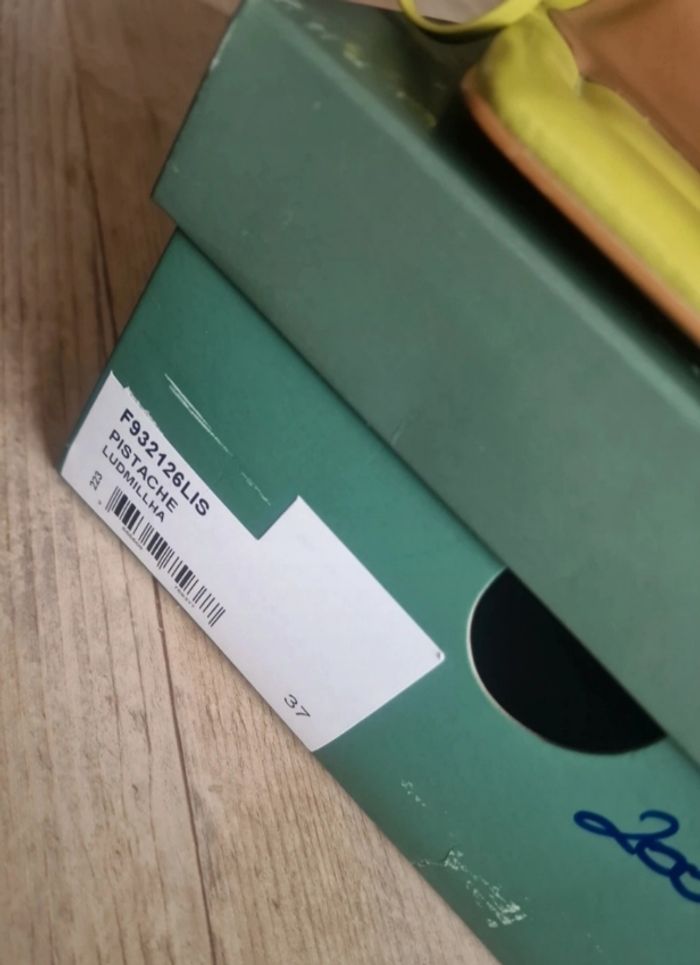 Spartiates cuir à talon pistache Minelli - photo numéro 9
