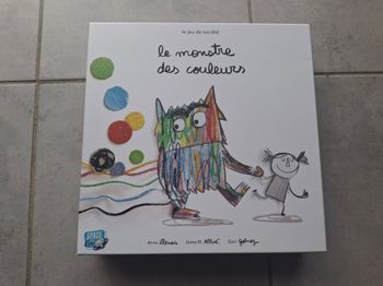 Jeu de société Le monstre des couleurs en parfait état