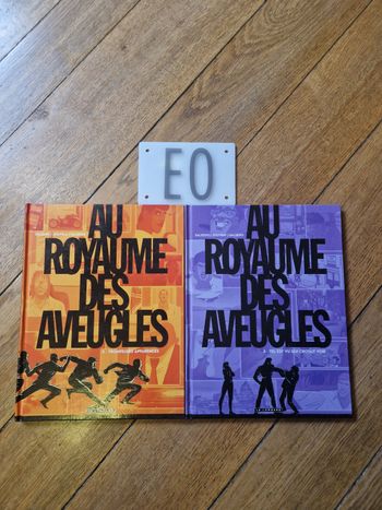 Lot de 2 bd au royaume des aveugles tome 2 et 3