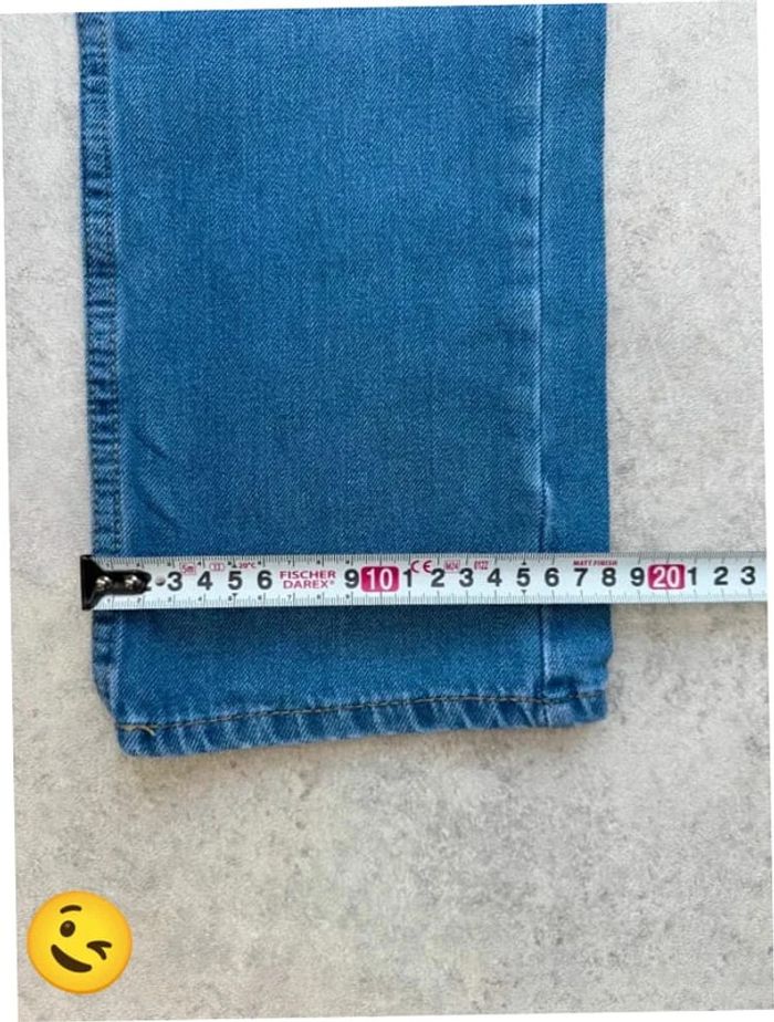 Jeans Levi's 511 W28 FR38 L28 coupe droite bleu Femme women pan590b - photo numéro 6