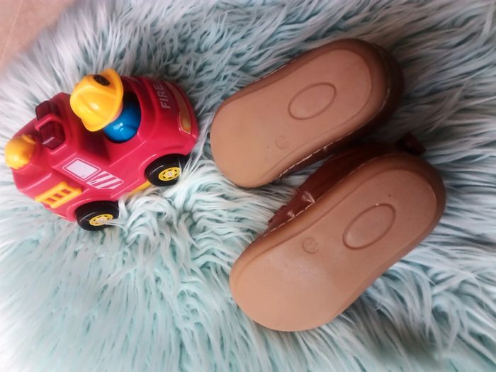 🐹 chaussures garçon marron taille 19 - photo numéro 3