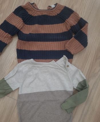 Lot 2 magnifiques pulls maille