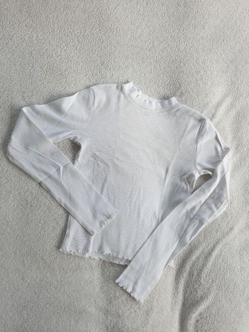 T-shirt S fille blanc