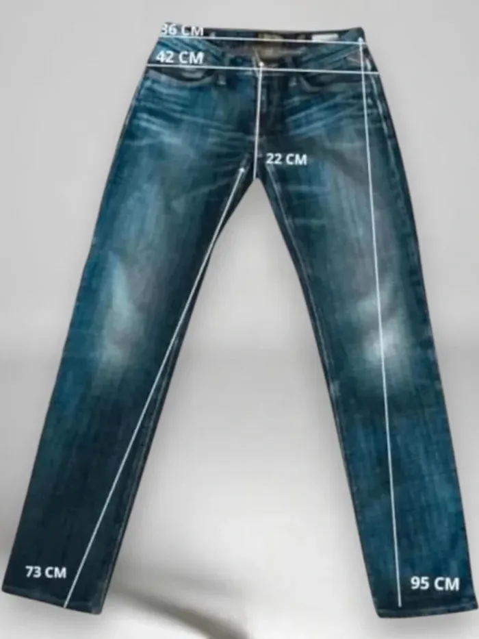 Jean Replay modéle roxanne ,coupe slim ,taille basse ,extensible - photo numéro 12