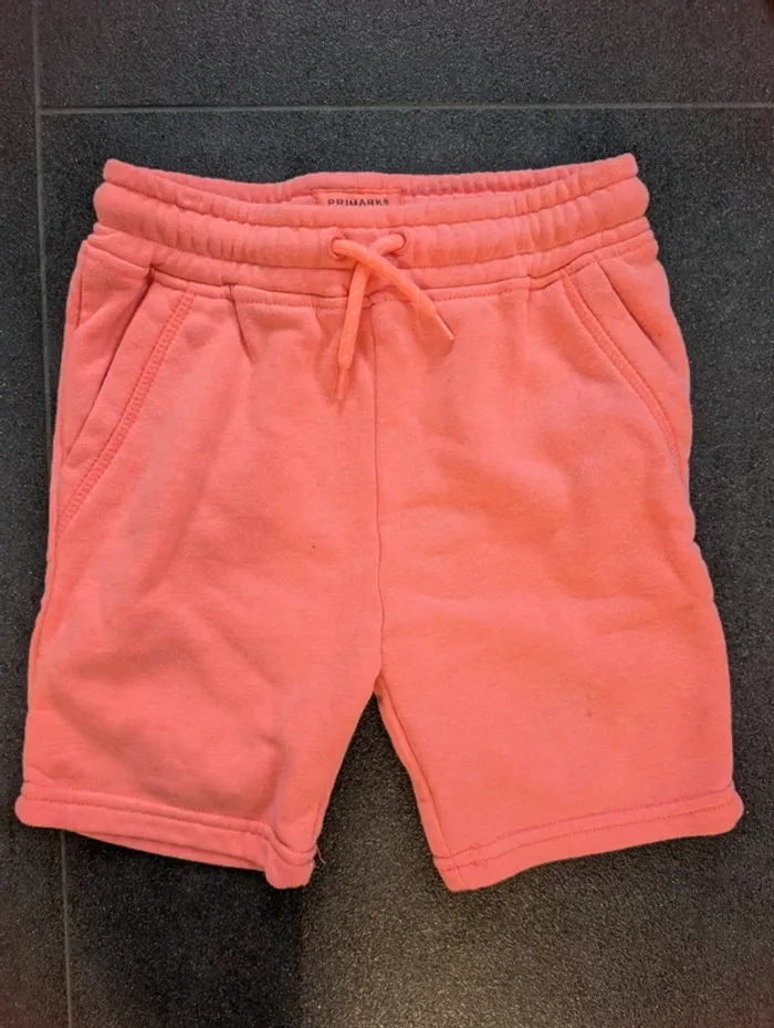 Short molletonné garçon 5/6 ans