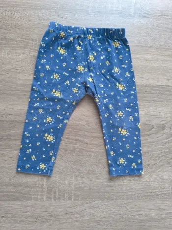 Legging fleuri 9 mois tex