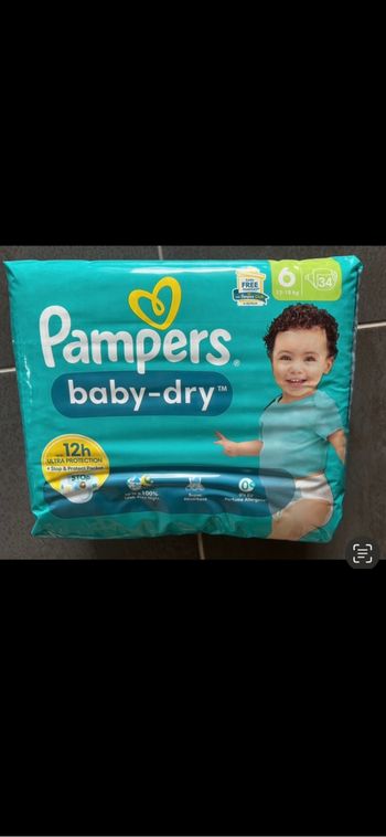 Pampers taille 6