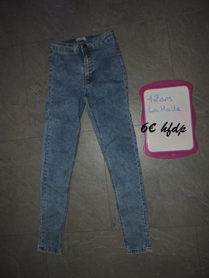 jeans la halle taille 12 ans