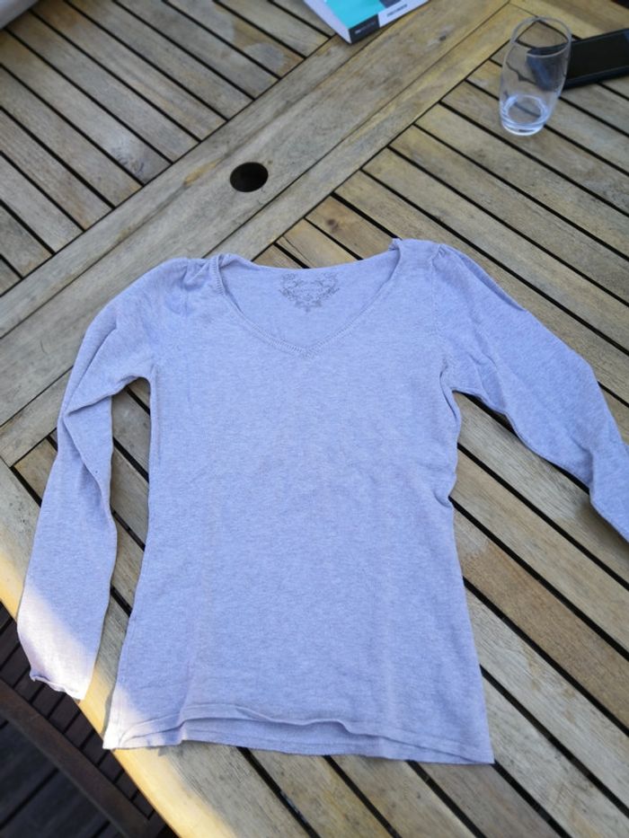 Pull col V - photo numéro 3