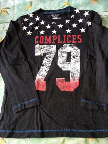 T-shirt manches longues garçon 6 ans Complices