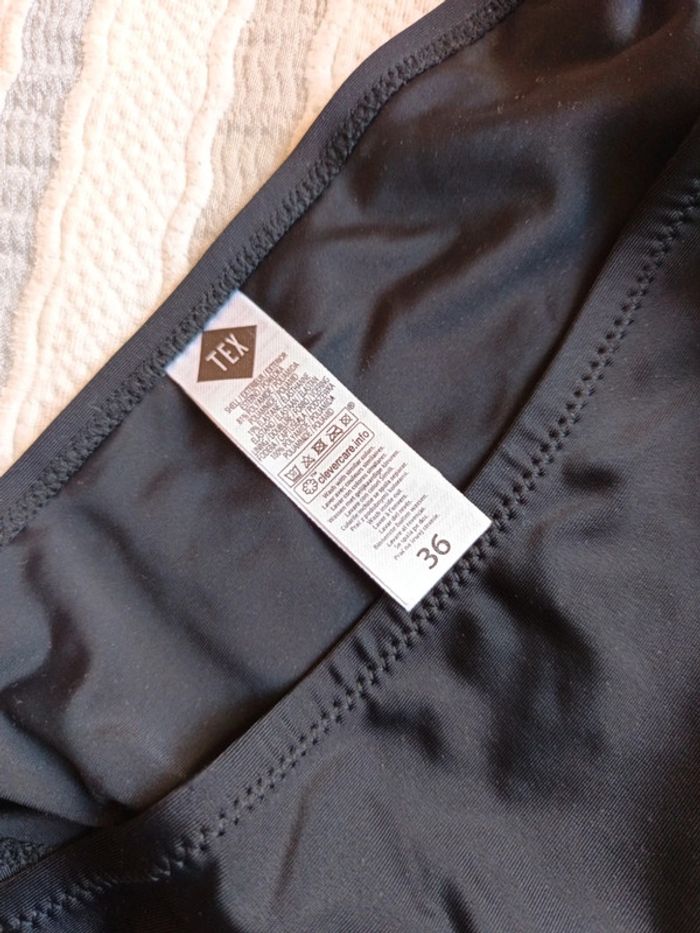 Maillot de bain noir t.36 neuf - photo numéro 6