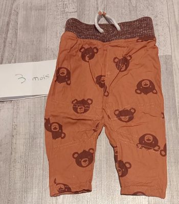 Pantalon marron moutarde
