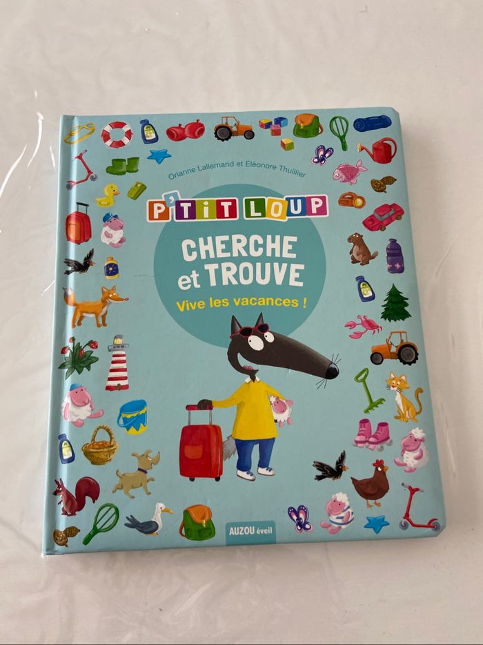 P’tit Loup Cherche et Trouve : Vive les vacances !