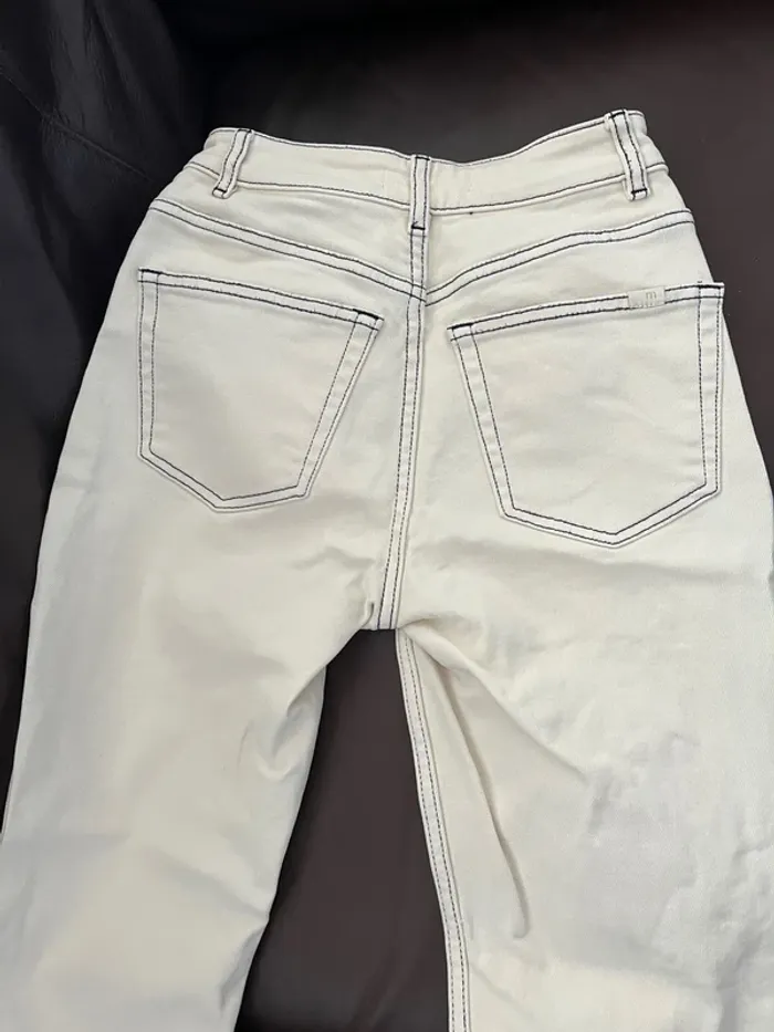 Jean blanc Maje en taille 34 - photo numéro 4