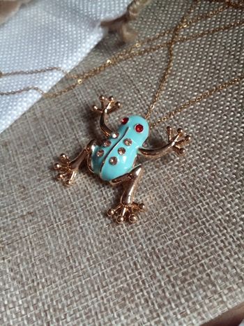 Collier grenouille