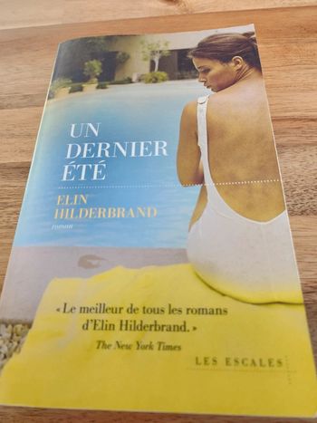 Roman livre Un dernier été Elin Hilderbrand Les Escales