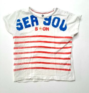T-shirt sea you soon 18 mois