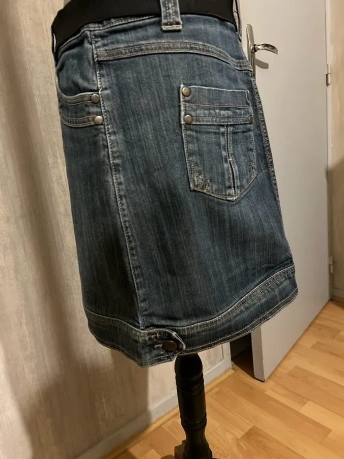 Jupe en jeans - photo numéro 4