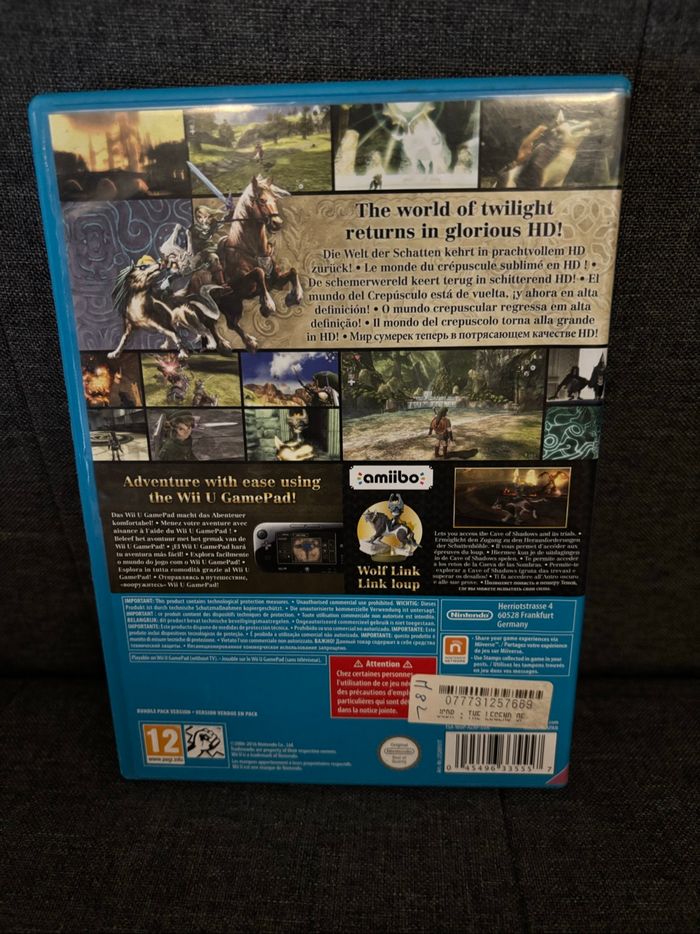 Zelda Twilight princess HD Wii U - photo numéro 2