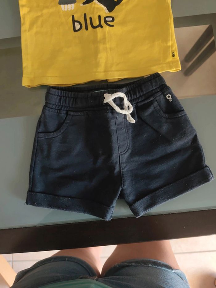 Ensemble Obaibi short + tee-shirt - photo numéro 2