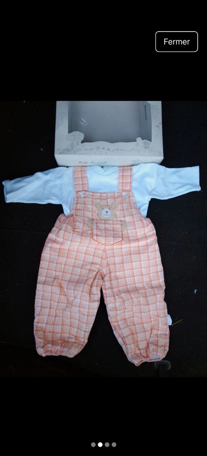 Ensemble salopette sweet