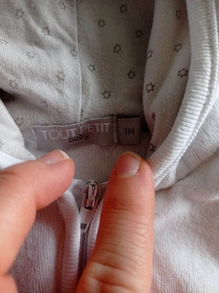 Gilet bébé mixte 1 mois - photo numéro 3