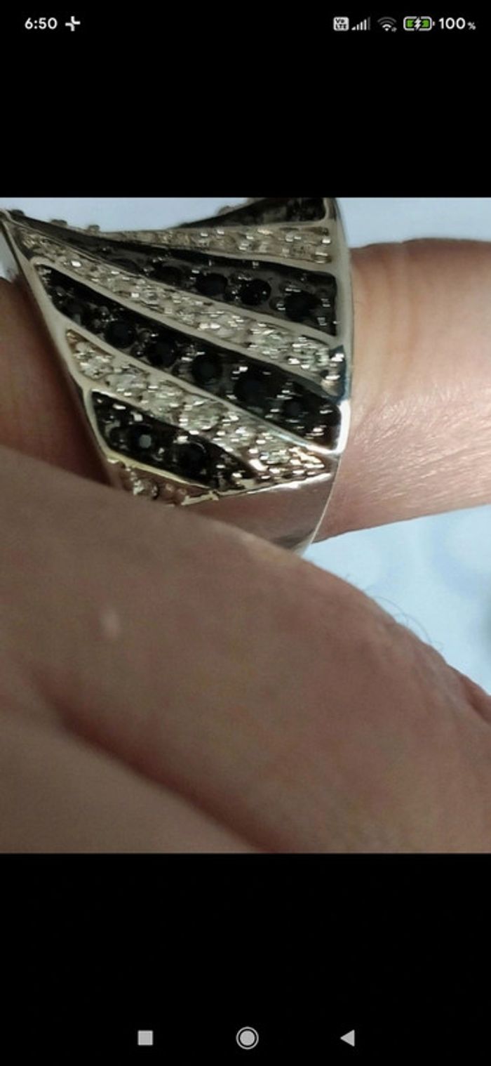 Bague cristaux - photo numéro 4