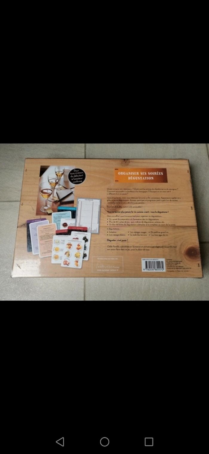 Coffret jeu autour du vin - photo numéro 2
