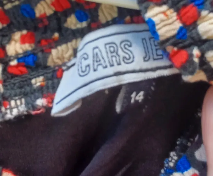 Robe courte cars jeans 14 ans - photo numéro 2
