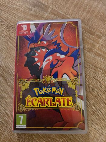 jeux Pokemon écarlate Switch 