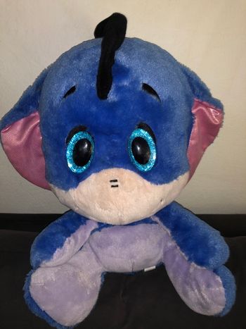 Grande peluche bourriquet au grand yeux brillant