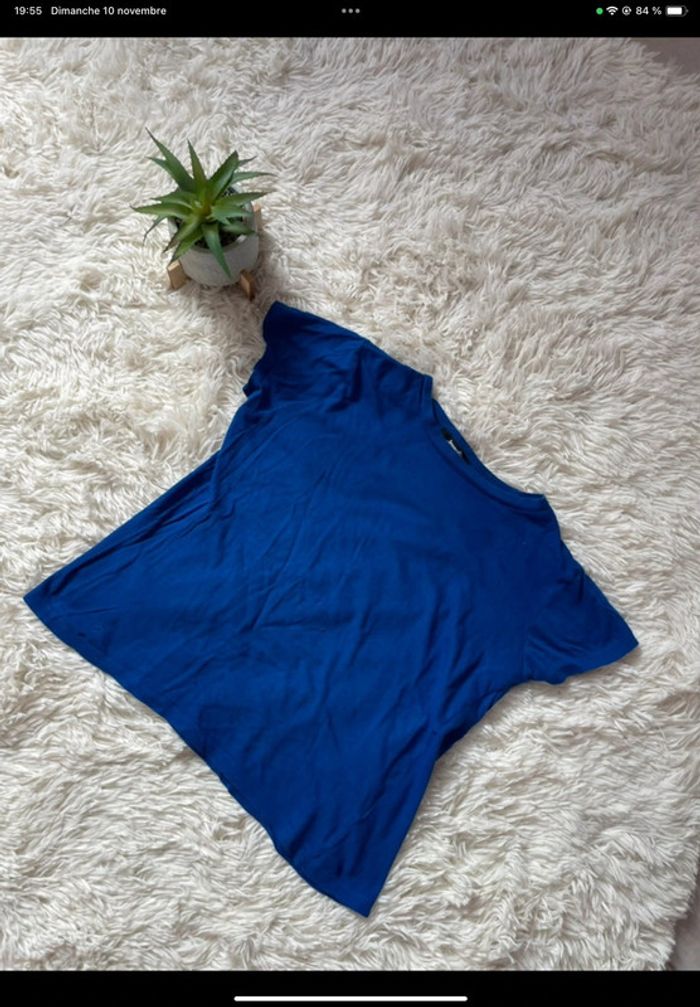 Tee shirt bleu