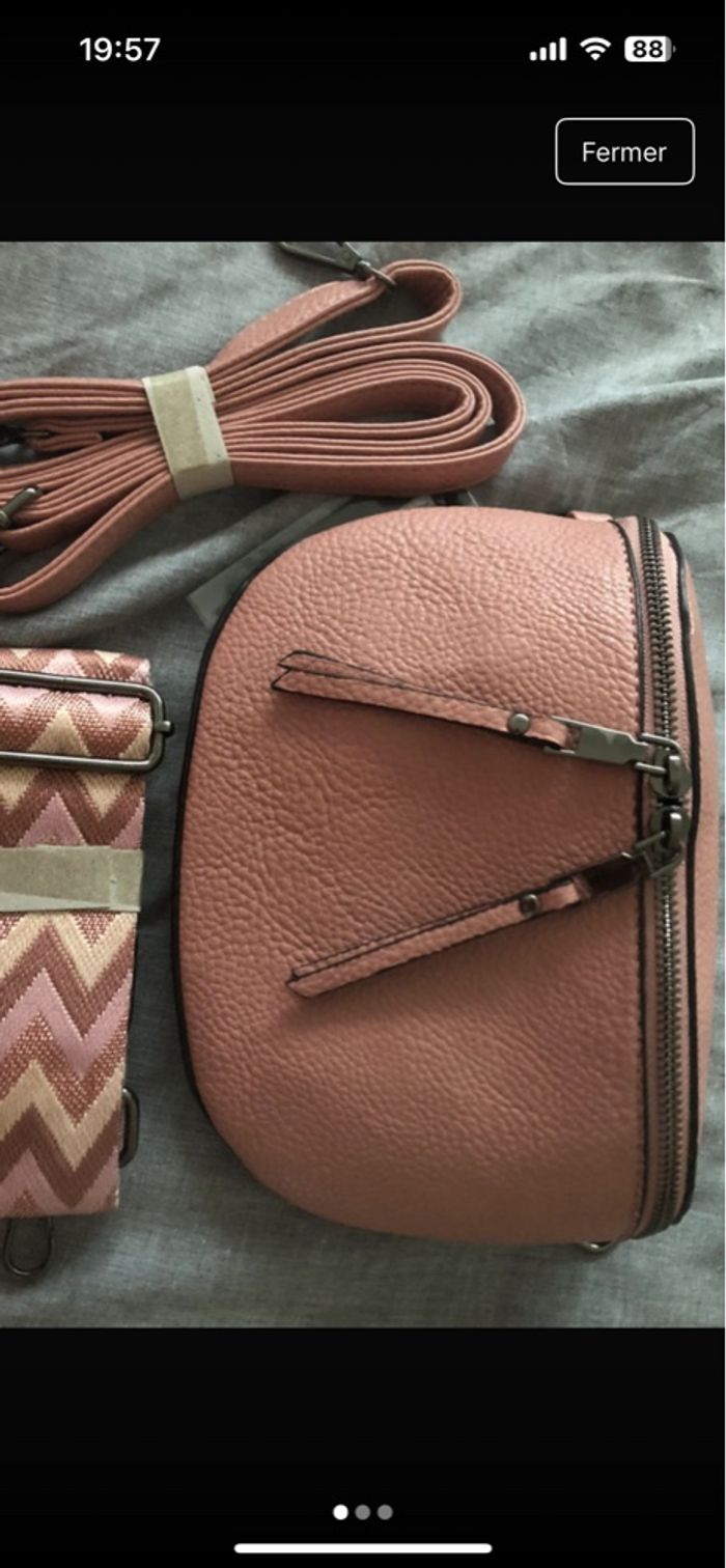 Sac banane rose - photo numéro 2