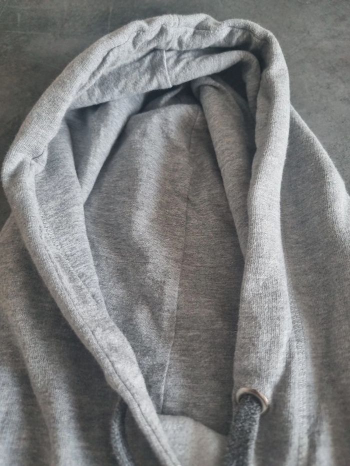 Sweat à capuche original unisexe - Taille L / 40 - Haribo - Gris floqué Haribo - photo numéro 9