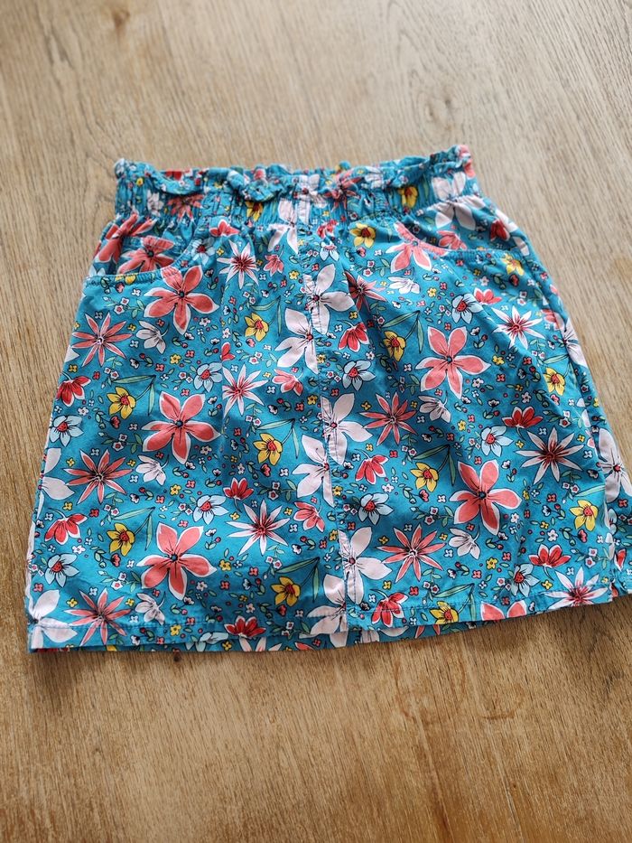 Jupe fleurs