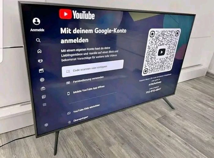 Télévision Samsung 75 pouces zoll