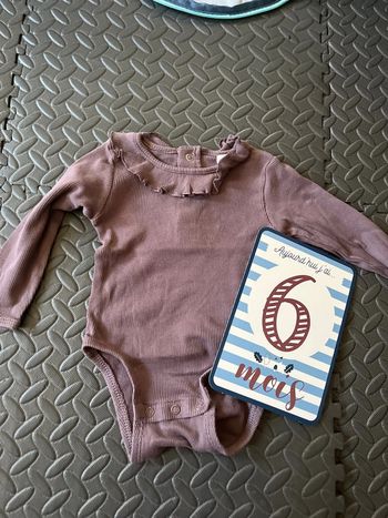 Body à col H&M 6/9M