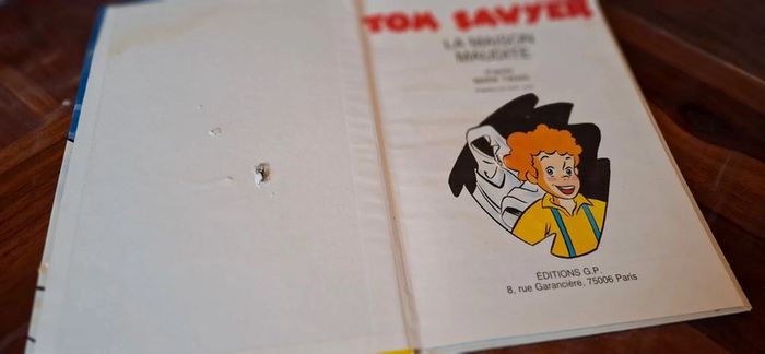 Livre Tom Sawyer "La maison maudite" - photo numéro 5
