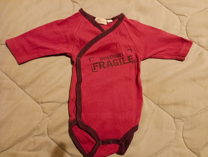 Lot de 2 bodies manches longues - photo numéro 2