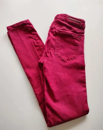 Jean Skinny rouge Zara XS