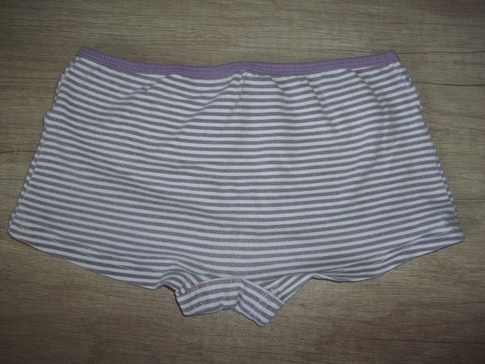Shorty rayé violet Tex 6/8 ans - photo numéro 2