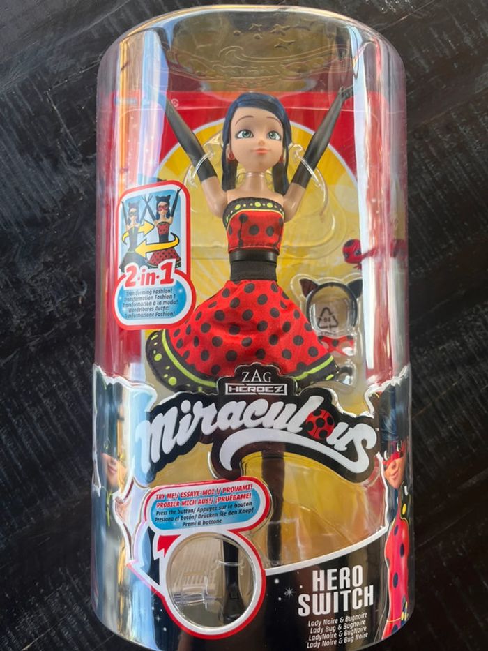 Poupée Ladybug transformation 26 cm neuve emballée - Miraculous