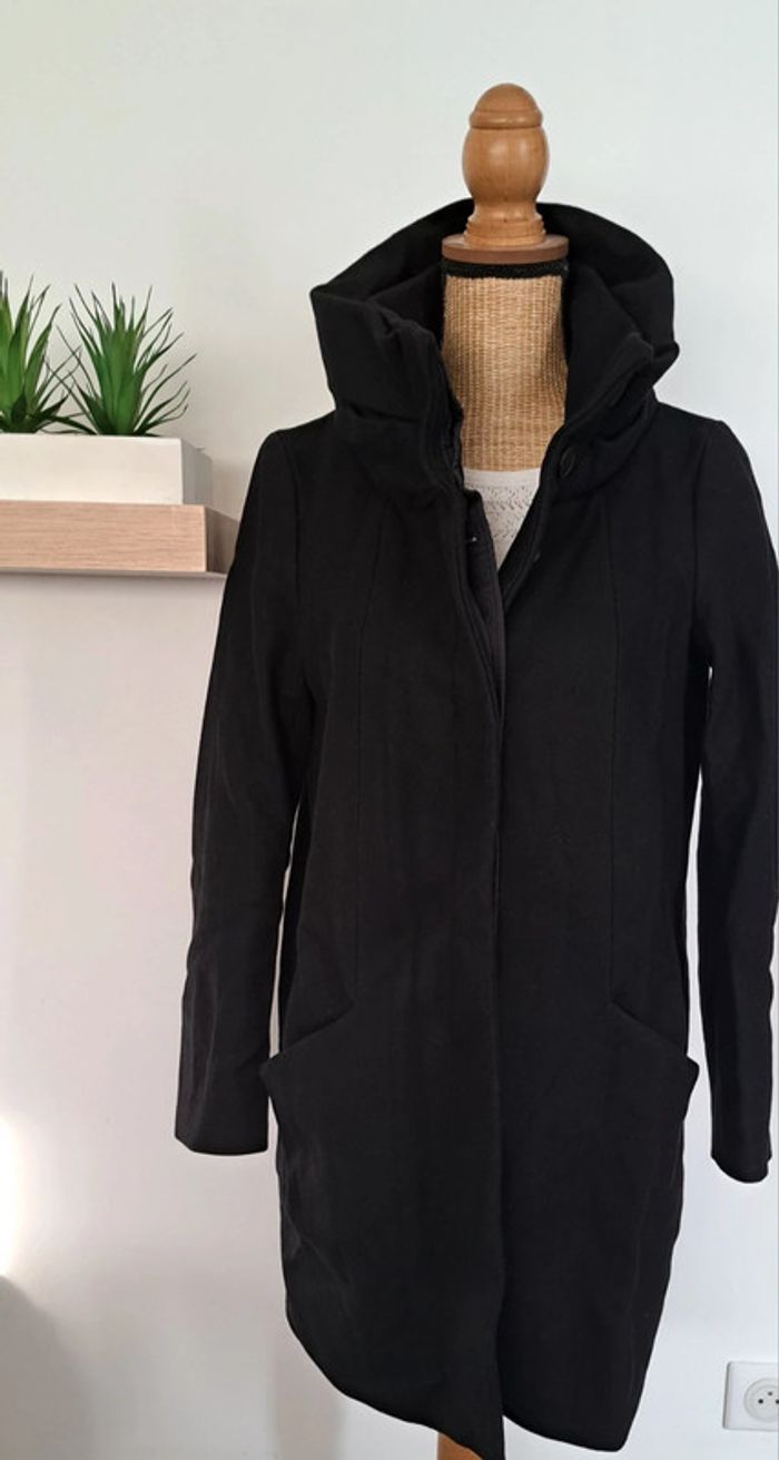 Manteau noir Zara - photo numéro 5