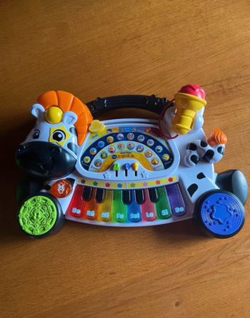 Mon piano Jungle Rock zèbre Vtech
